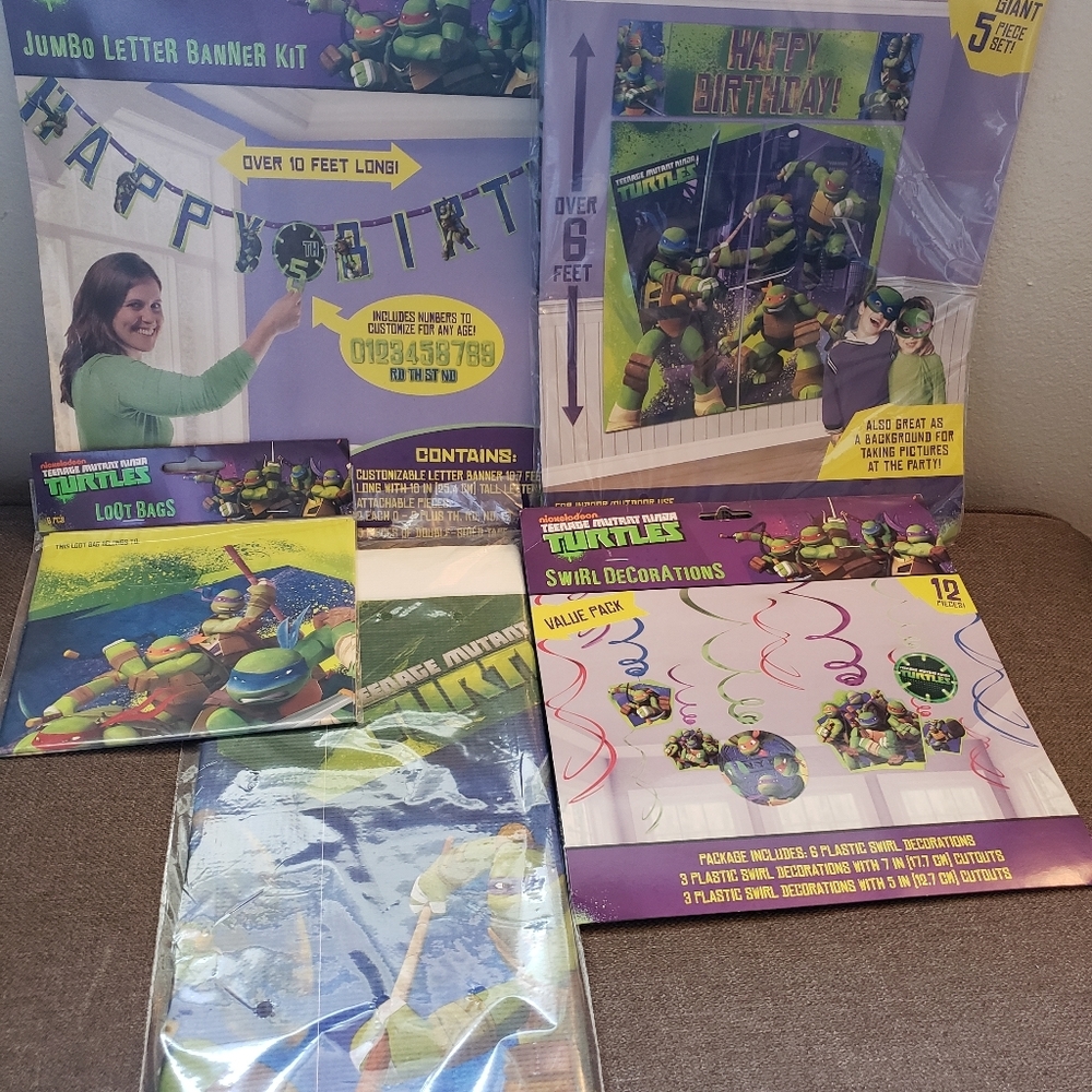 Ninja turtles decorations